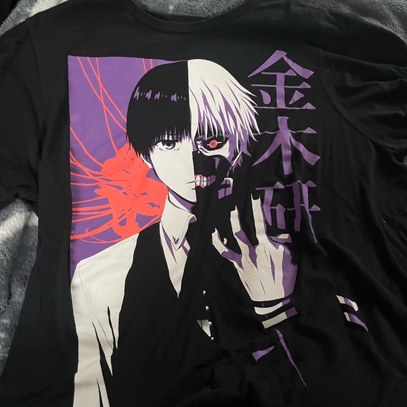 Hot Topic Shirts Tokyo Ghoul Kaneki Tshirt Poshmark M 